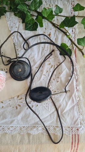 Ancien casque radio militaria - ancien,